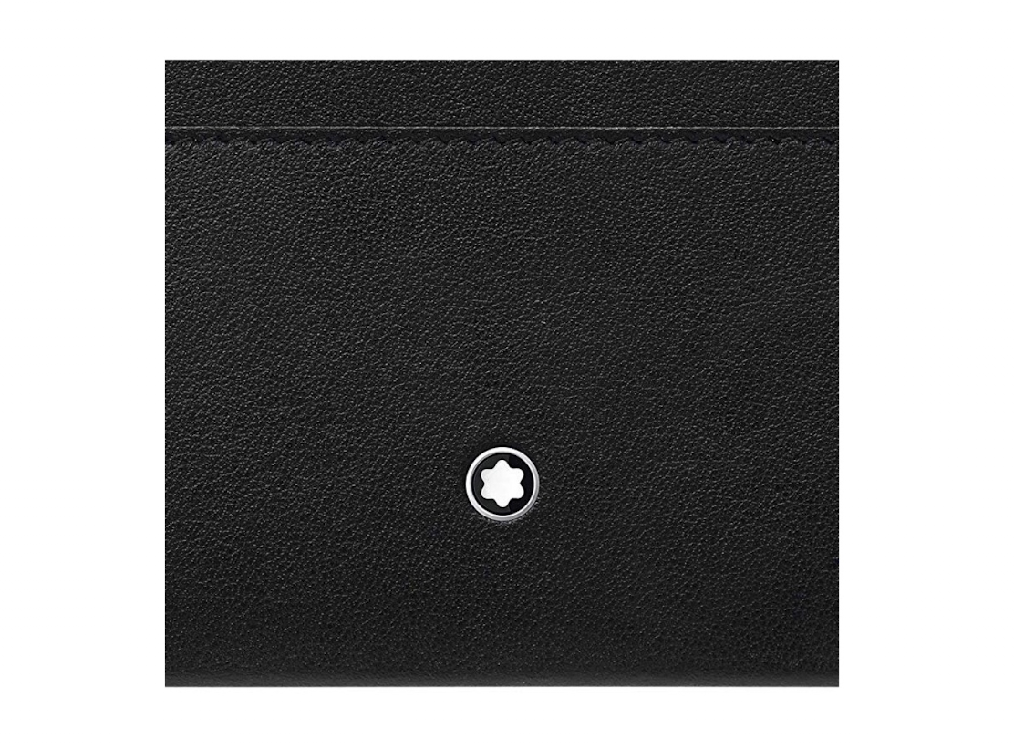  Ví MontBlanc Leather Card Holder 'Black' 