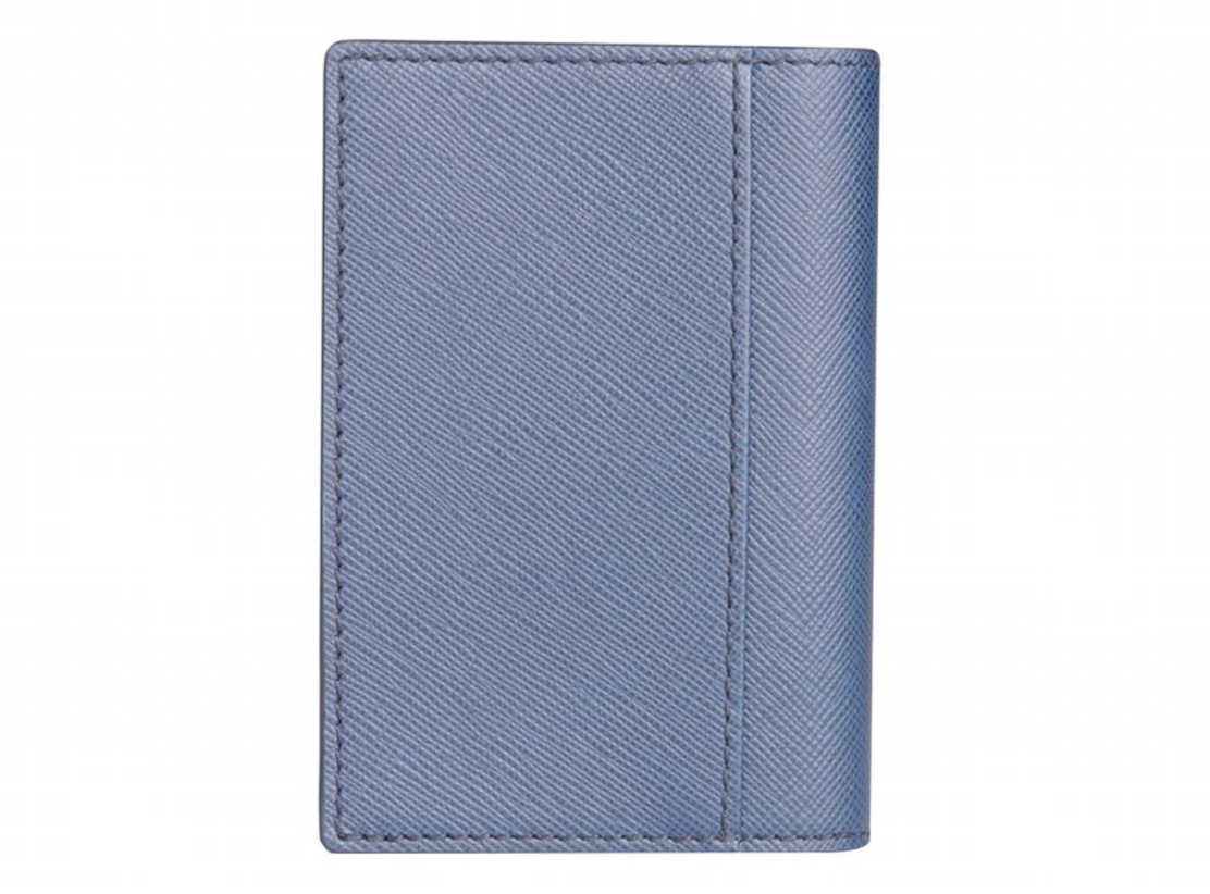  Ví MontBlanc Leather Business Card Holder 'Blue' 