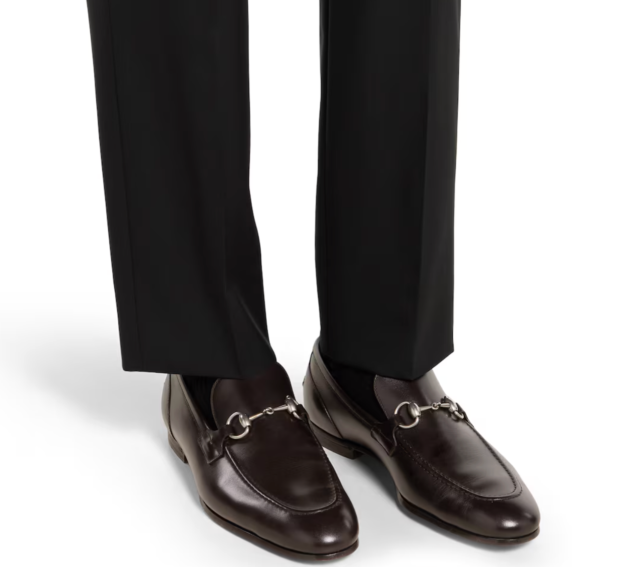  Giày Nam ‎Gucci Jordaan Loafer 'Brown' 