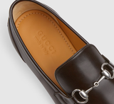  Giày Nam ‎Gucci Jordaan Loafer 'Brown' 