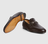  Giày Nam ‎Gucci Jordaan Loafer 'Brown' 