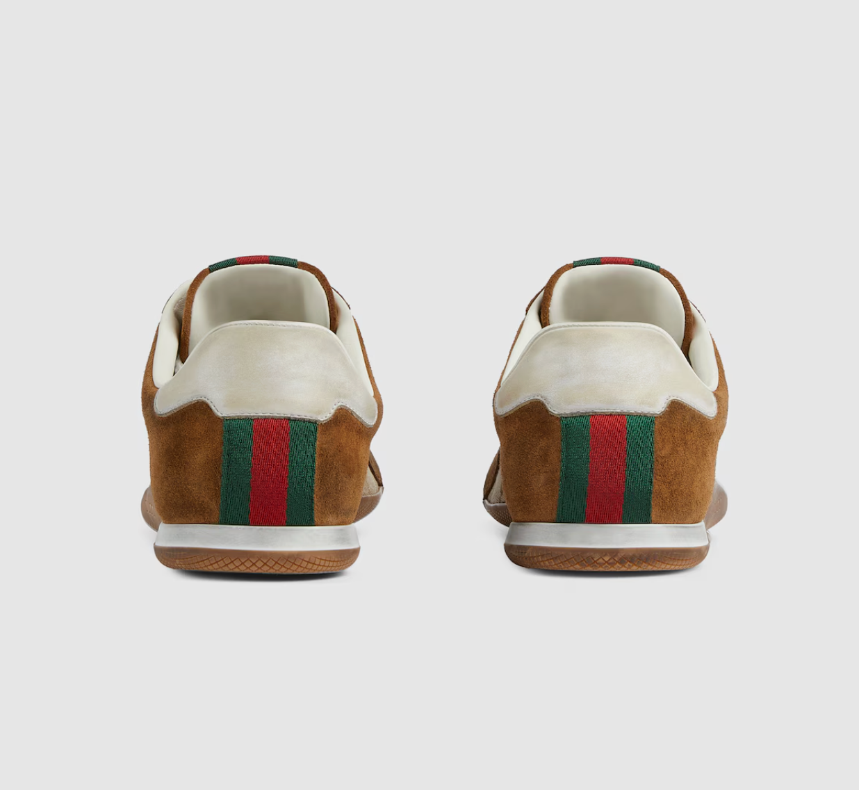  Giày Nam Gucci Shift Sneaker 'Brown' 