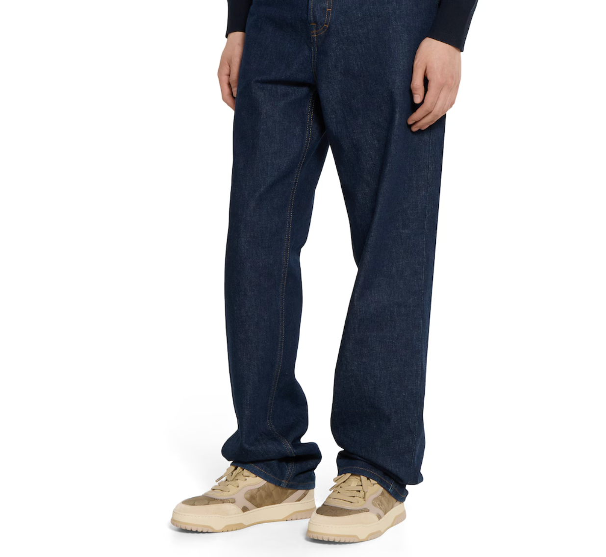  Giày Nam Gucci Re-Web Sneaker 'Beige' 