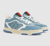  Giày Nam Gucci Re-Web Sneaker 'Blue' 