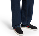  Giày Nam Gucci Ace Slip-on Sneaker 'Black' 