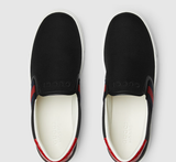  Giày Nam Gucci Ace Slip-on Sneaker 'Black' 