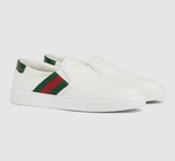  Giày Nam Gucci Ace Slip-on Sneaker 'White' 