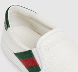  Giày Nam Gucci Ace Slip-on Sneaker 'White' 