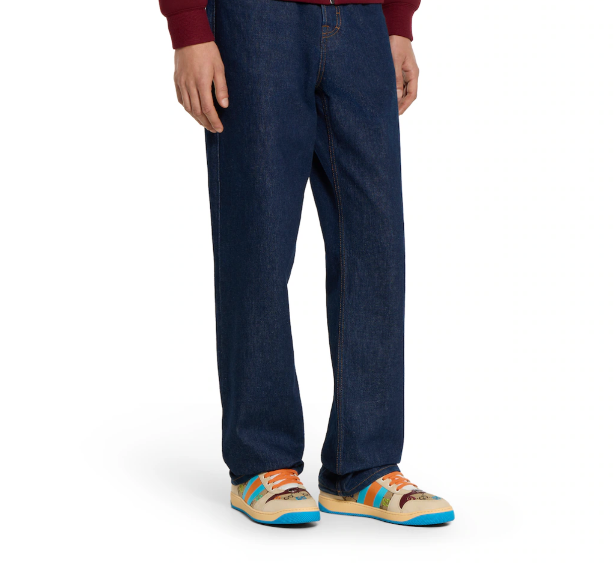  Giày Nam ‎Gucci Screener Sneaker 'Multicolor' 