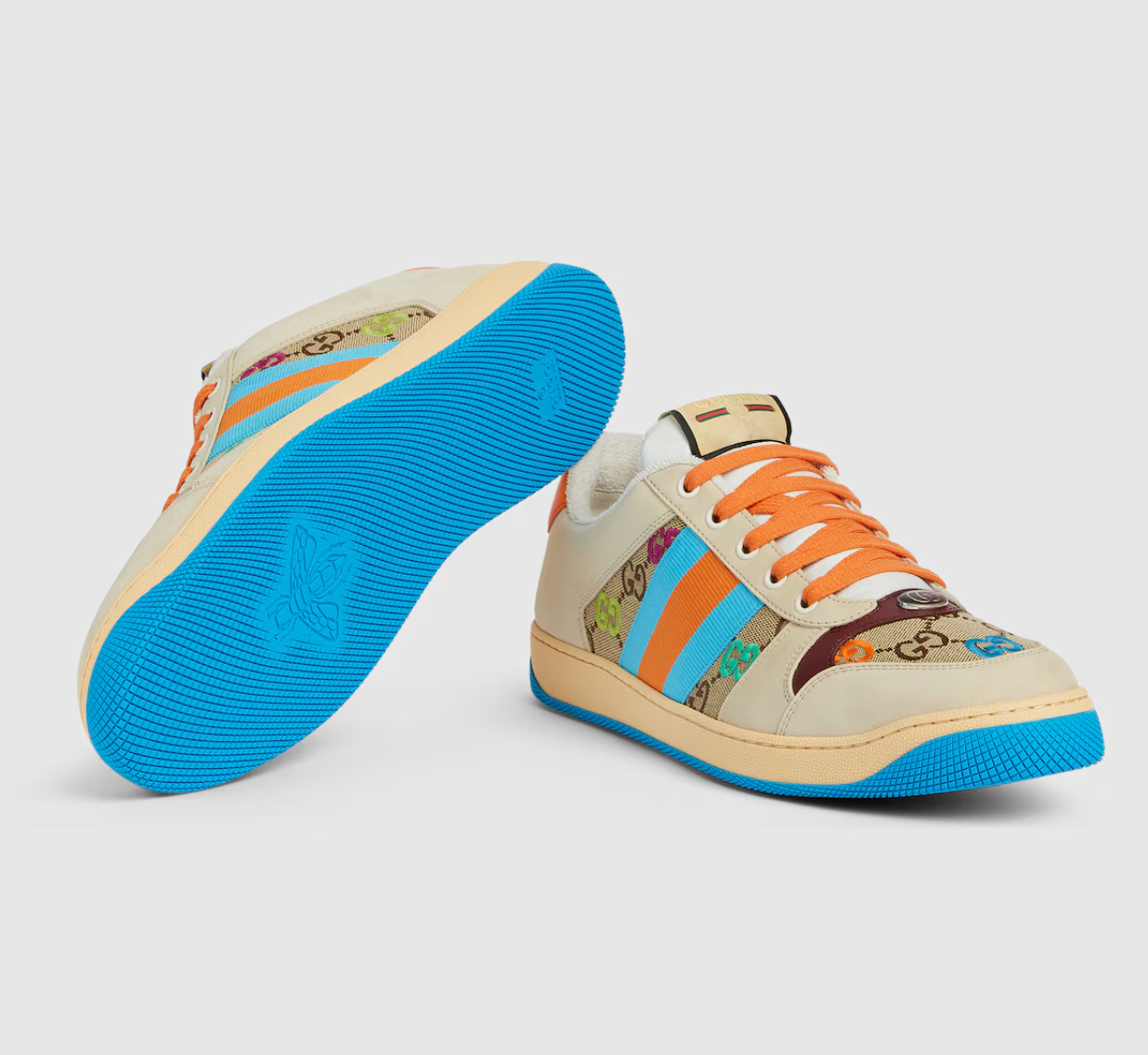  Giày Nam ‎Gucci Screener Sneaker 'Multicolor' 