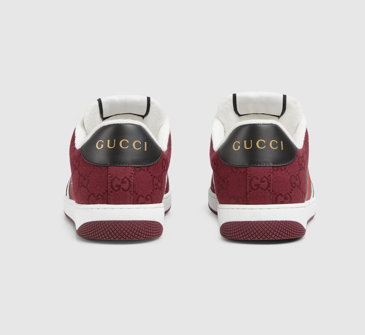  Giày Nam ‎Gucci Screener Trainer 'Red' 