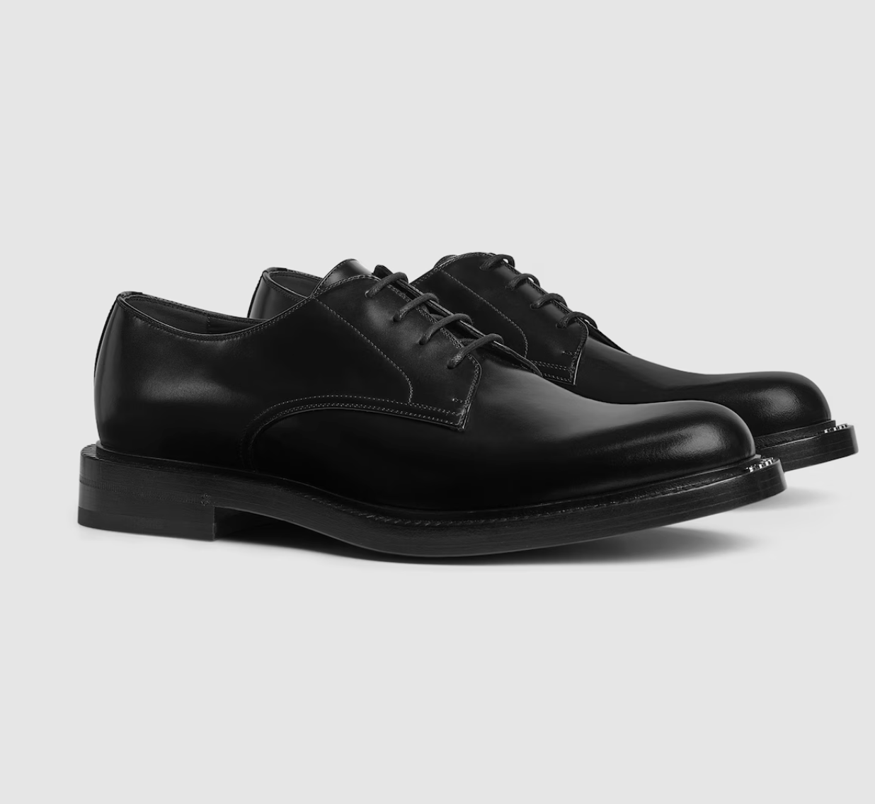 Giày Nam Gucci Lace-up Shoe 'Black' 