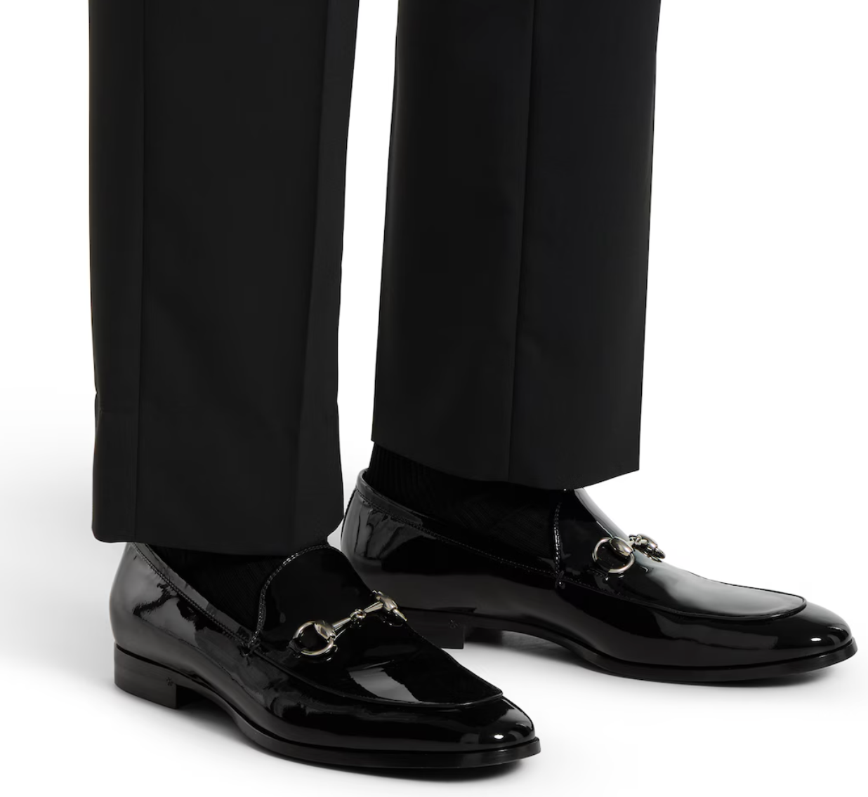  Giày Nam Gucci Loafer With Horsebit 'Black' 