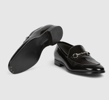  Giày Nam Gucci Loafer With Horsebit 'Black' 