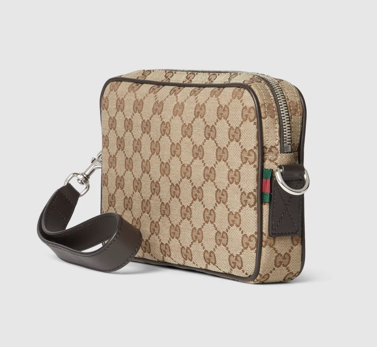  Túi ‎Gucci Canvas Small Crossbody Bag 'Beige' 