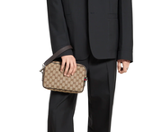  Túi ‎Gucci Canvas Small Crossbody Bag 'Beige' 