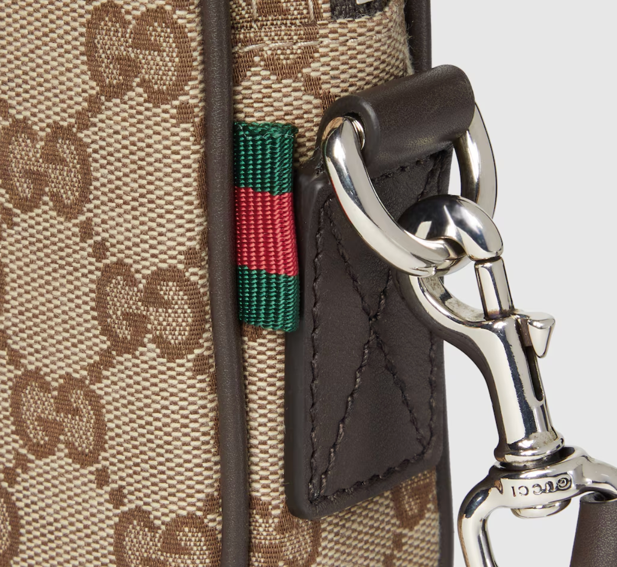  Túi ‎Gucci Canvas Small Crossbody Bag 'Beige' 