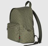  Balo Gucci Canvas Medium Backpack 'Green' 