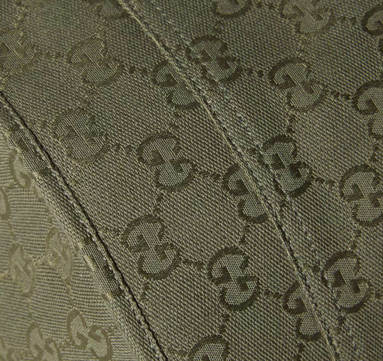  Balo Gucci Canvas Medium Backpack 'Green' 