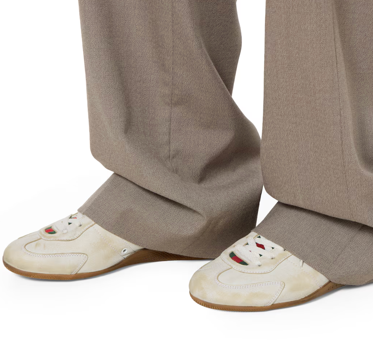  Giày Nữ Gucci Shift Trainers 'White' 