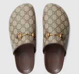  Dép Nữ Gucci Horsebit Mule ‎'Beige' 