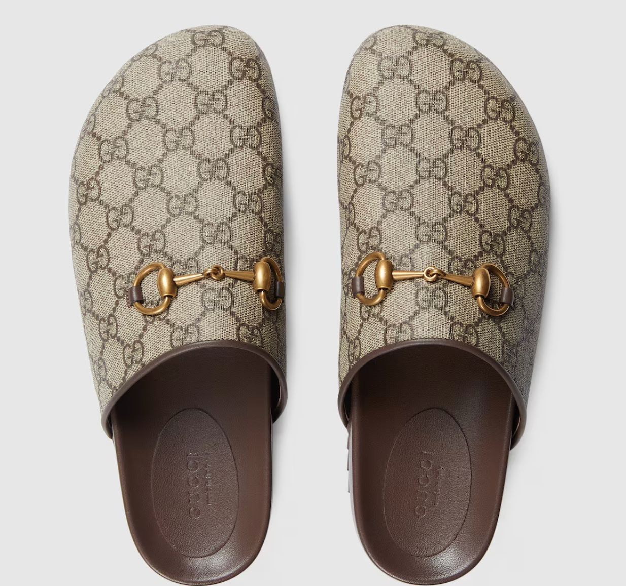  Dép Nữ Gucci Horsebit Mule ‎'Beige' 