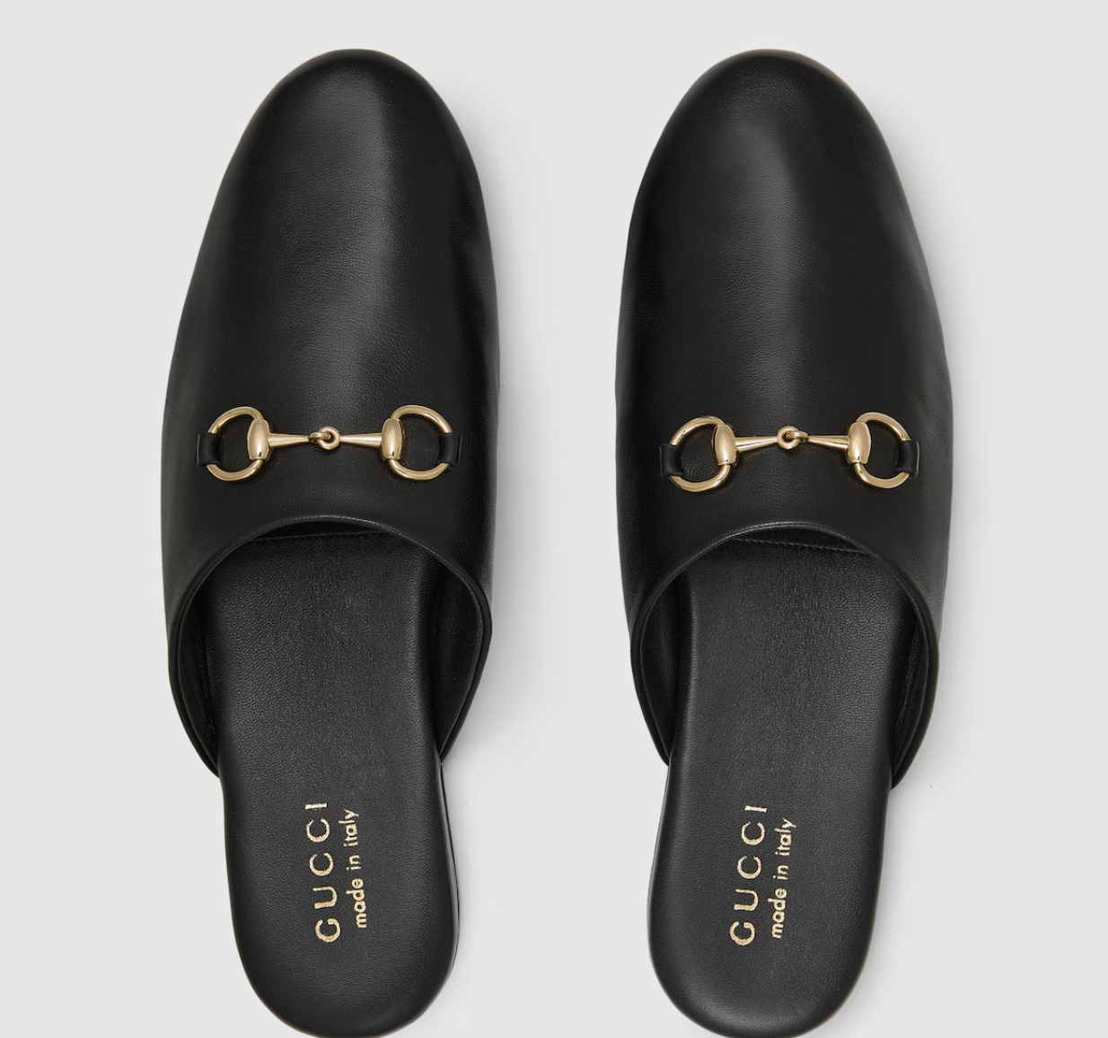  Giày Nữ Gucci Mule With Horsebit 'Black' 