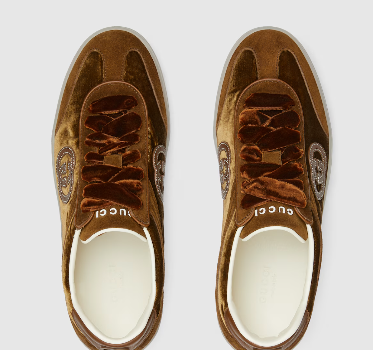  Giày Nữ Gucci G75 Sneaker 'Brown' 