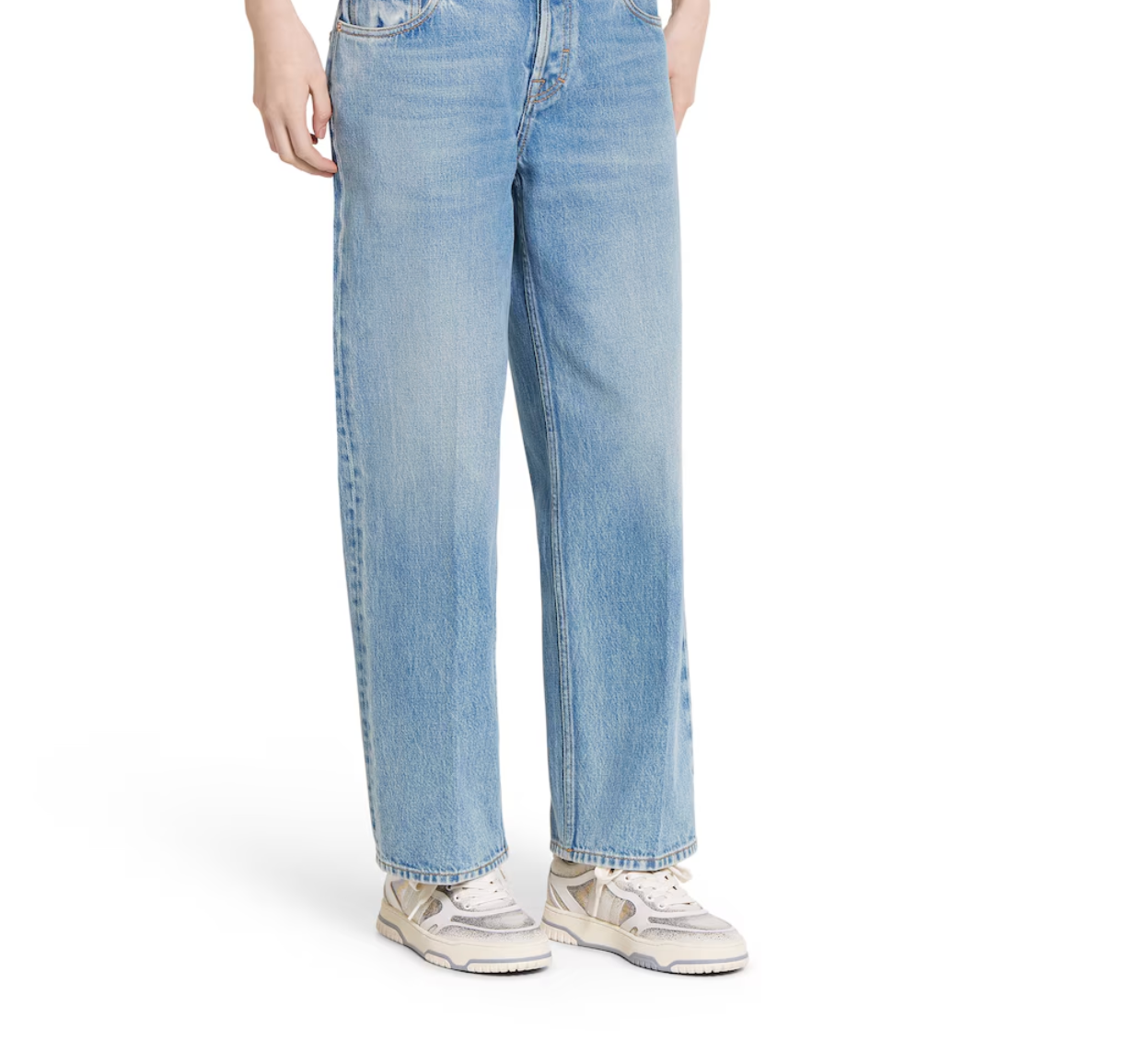  Giày Nữ Gucci Re-Web Sneaker 'White' 