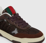  Giày Nữ Gucci Re-Web Sneaker 'Brown' 