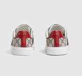  Giày Nữ Gucci Ace Trainer With Web 'Beige' 