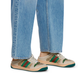  Giày Nữ Gucci Screener Mule 'Beige' 