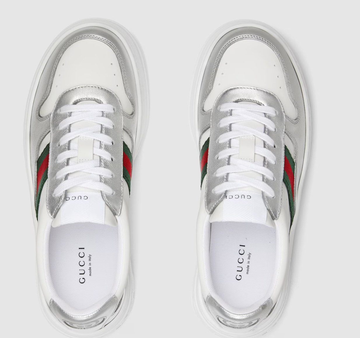  Giày Nữ Gucci Chunky Sneaker 'White' 