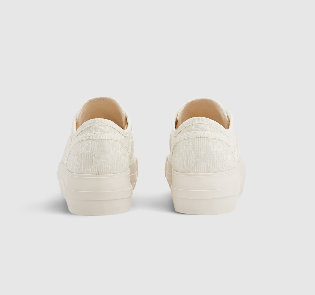  Giày Nữ Gucci Chunky Trainer 'White' 