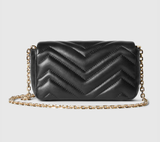 Túi Nữ ‎Gucci Marmont Mini Shoulder Bag 'Black' 