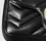  Túi Nữ ‎Gucci Marmont Mini Shoulder Bag 'Black' 