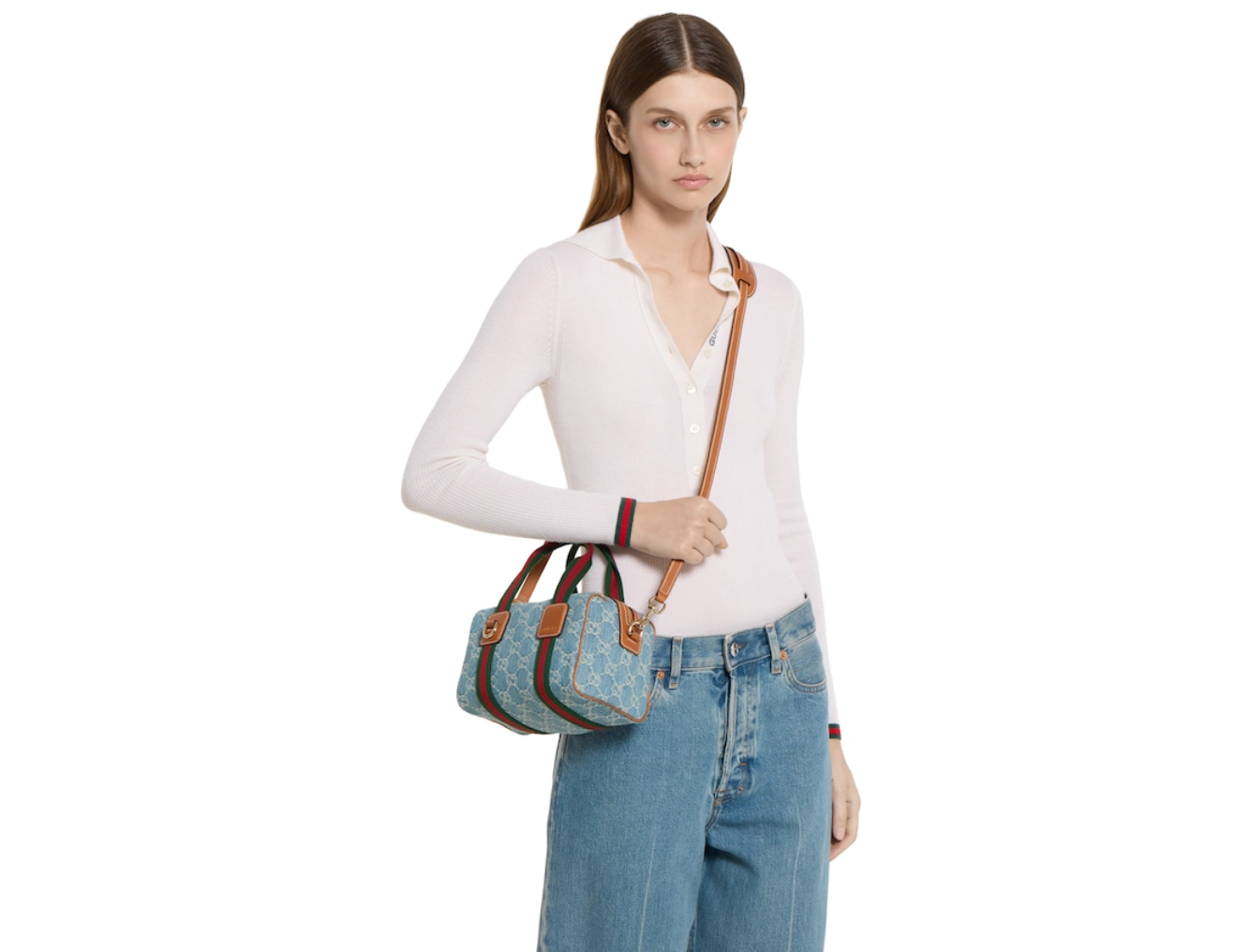  Túi Nữ Gucci Mini GG Handbag 'Blue' 