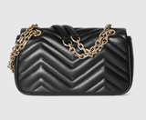  Túi Nữ Gucci Marmont Small Shoulder Bag 'Black' 