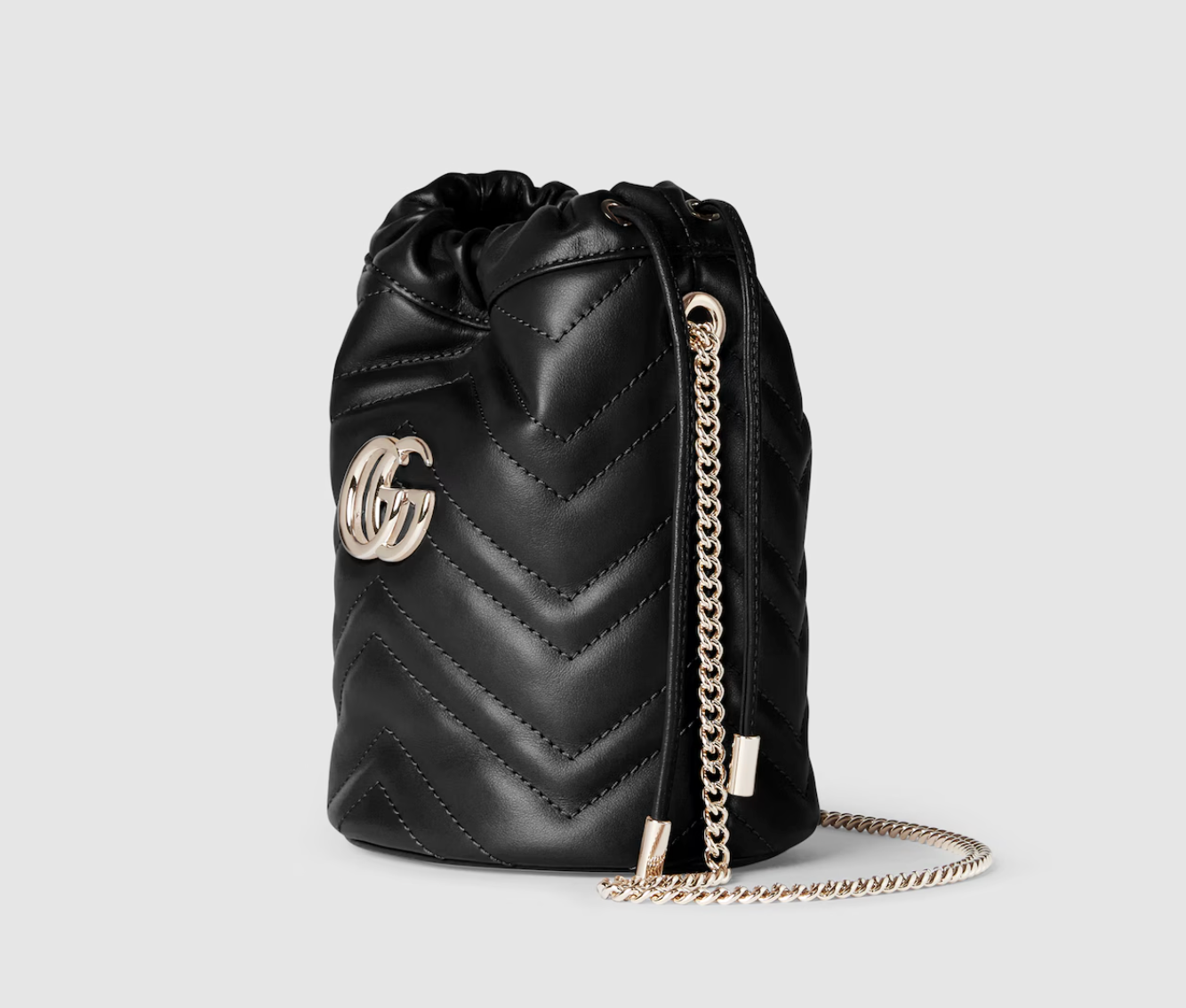  Túi Nữ Gucci Marmont Small Bucket Bag 'Black' 
