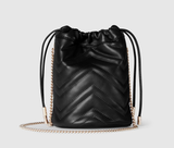  Túi Nữ Gucci Marmont Small Bucket Bag 'Black' 