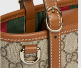  Túi Nữ Gucci GG Emblem Mini Bag 'Beige' 