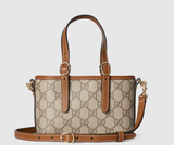  Túi Nữ Gucci GG Emblem Mini Bag 'Beige' 