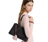  Túi Nữ Gucci Emblem Medium Tote Bag 'Black' 