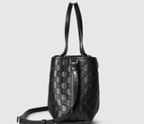  Túi Nữ Gucci Emblem Medium Tote Bag 'Black' 