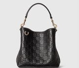  Túi Nữ Gucci Emblem Small Bucket Bag 'Black' 