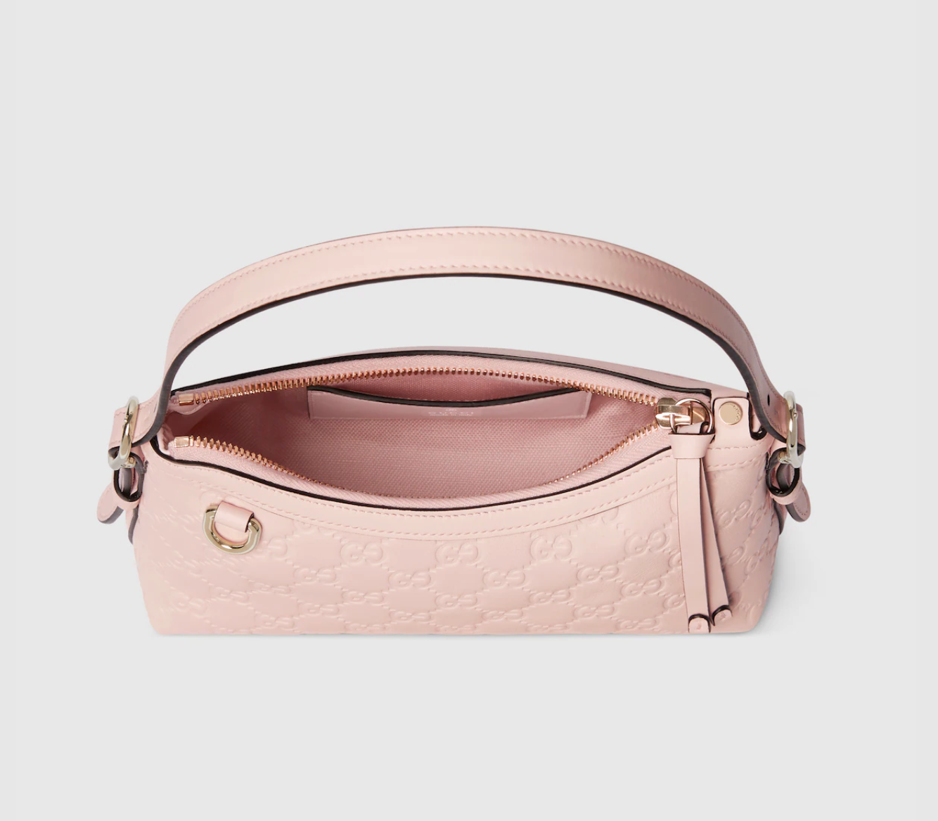  Túi Nữ Gucci Emblem Small Shoulder Bag 'Pink' 