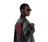  Túi Nữ Gucci Emblem Mini Shoulder Bag 'Rosso Ancora' 