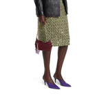  Túi Nữ Gucci Emblem Mini Shoulder Bag 'Rosso Ancora' 