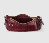  Túi Nữ Gucci Emblem Mini Shoulder Bag 'Rosso Ancora' 