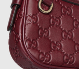  Túi Nữ Gucci Emblem Mini Shoulder Bag 'Rosso Ancora' 